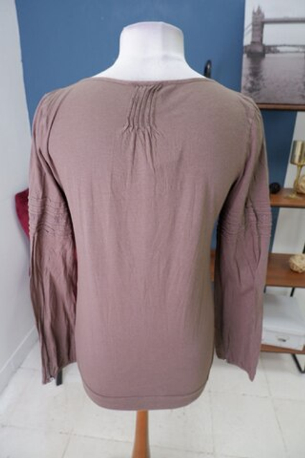 Блузка Massimo Dutti песочная 40 размер