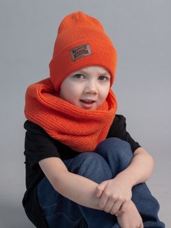 Шапка весенняя/осенняя вязаная КИКИ(Грейпфрут)