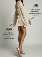 Платье летнее короткое с поясом