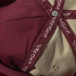 Кепка Ymkashix Velvet Graffiti logo бордовая/песочная