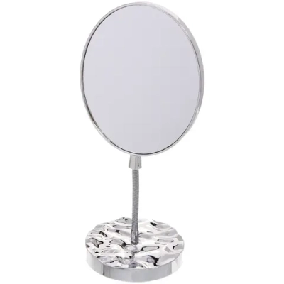 Зеркало настольное «ЭЛАНТРА», овал, цвет хром, 30,5*14,5