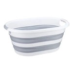 Таз ФЛЕКС овальный 25л складной Смоки