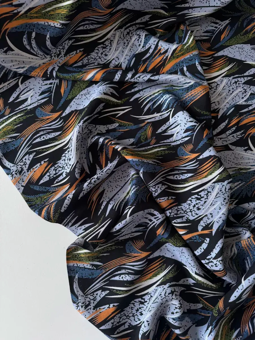 Ткань для рукоделия штапель для шитья 3 м плательная вискоза