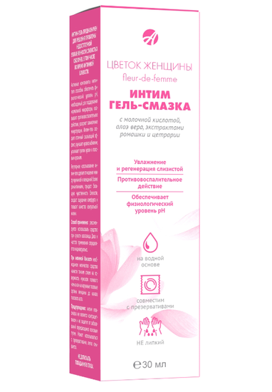 Интим - гель "Цветок женщины"