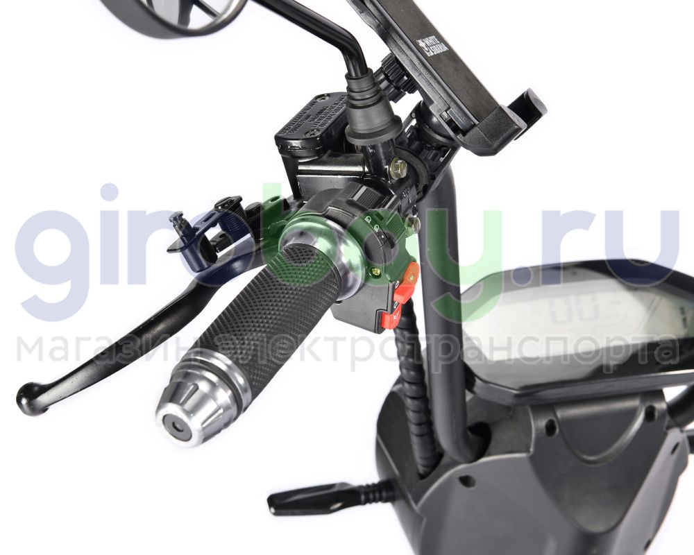 Электроскутер WHITE SIBERIA TRIKE MINI 1500W - Красный фото 19 фото №21