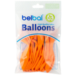 Шар латексный Экстра Набор 12 шт Пастель 36 см (Оранжевый)