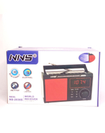 Радиоприемник NNS NS-2036S +MP3 USB/TFплеер Solar панель