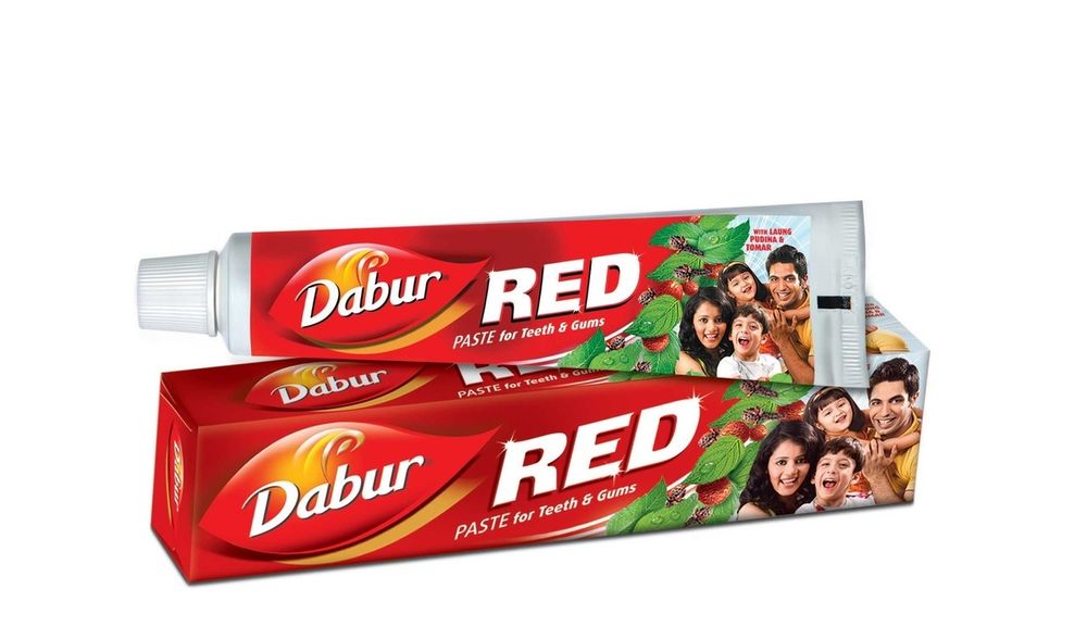 Зубная паста Ред КРАСНАЯ (Red toothpaste) Dabur 200 г, ТМ DABUR