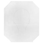 Покрытия на унитаз EXTRA, 1/2 сложения, LAIMA (Система V1), 18 г/м2, КОМПЛЕКТ 250 шт., 37х42,5 см, 116730