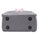 Ранец GRIZZLY анатомическая спинка, с брелоком, для девочек, "RABBIT", 36х29х18 см, RAf-292-3/2