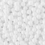 Шарики пенопласт, Белый, 6-8 мм