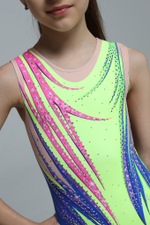 Купальник для выступлений (салатовый)