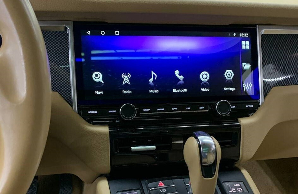 Магнитола Porsche Macan 2016-2018 (PCM4.0) - Radiola RDL-Macan-4.0-12 монитор 12.3" на Android 12, CarPlay, 4G SIM-слот, 6/128Гб