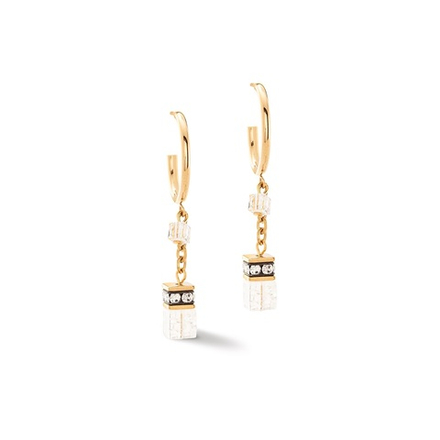 Серьги Coeur de Lion White-Gold 4523/21-1416