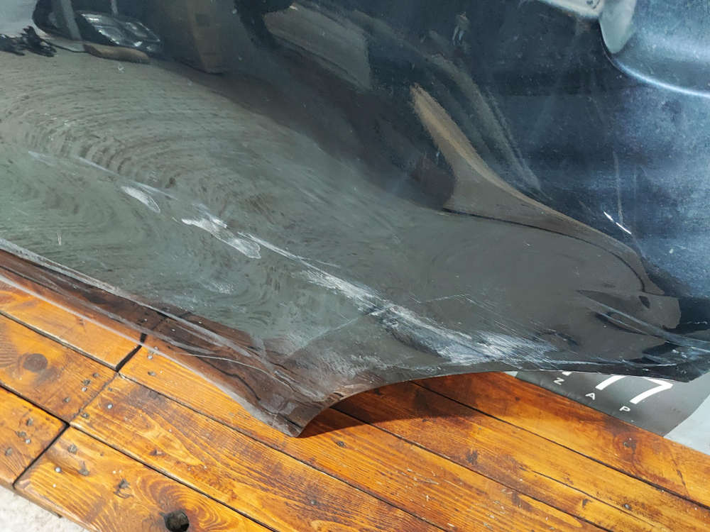 Дверь задняя левая Kia Sportage 4 (QL) 16-22 Б/У Оригинал 77003F1000