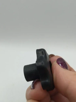 Гайка-барашек М6 х 1 сквозная проходная (2 шт в упаковке)