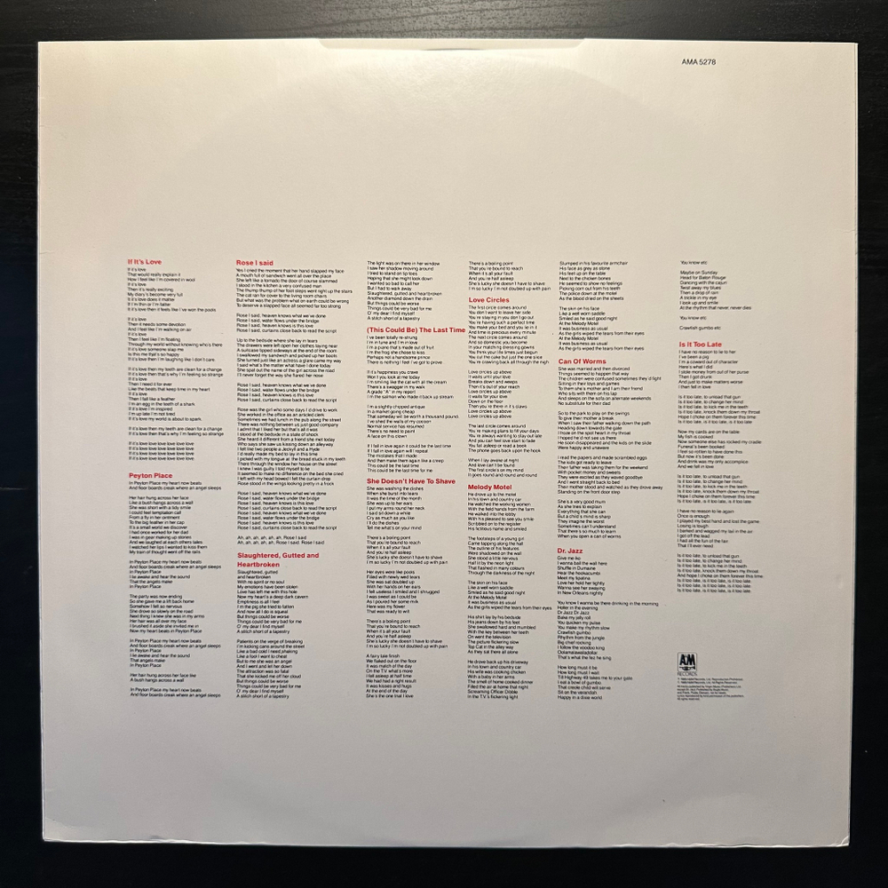 Squeeze - Frank (Англия 1989г.)