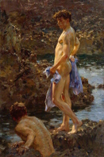 Henry Scott Tuke  - эротическое искусство художника Генри Скотта Тьюка. 18+