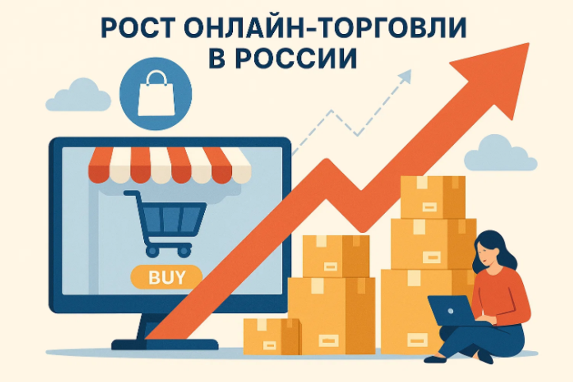 Онлайн-торговля в России выросла на 36% за год
