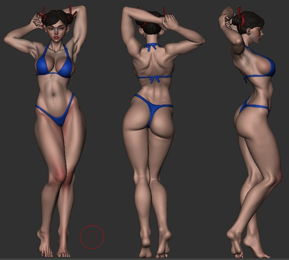 Чунь Ли Фигурка Chun-Li Street Fighter