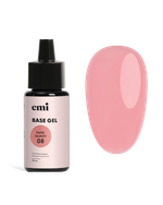 E.MiLac Fiber Base Gel Pastel Salmon №8, 30 мл