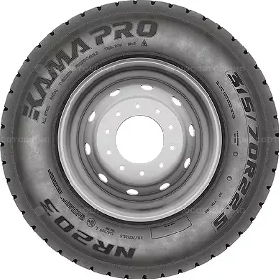 Кама NR 203 PRO 315/60 R22,5 152/148L (Ведущая ось)