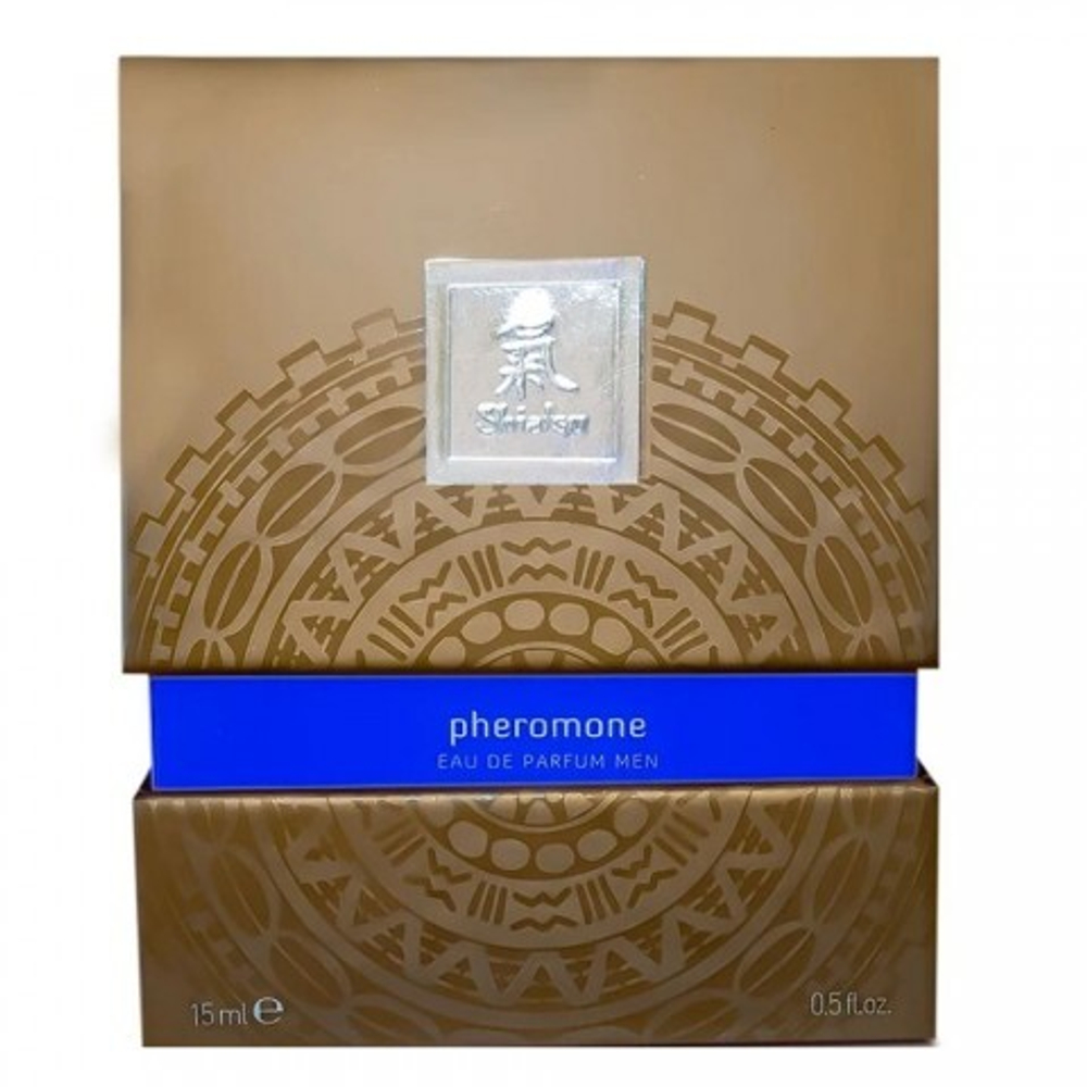 Духи с феромонами «Darkblue» Shiatsu мужские 15 мл.