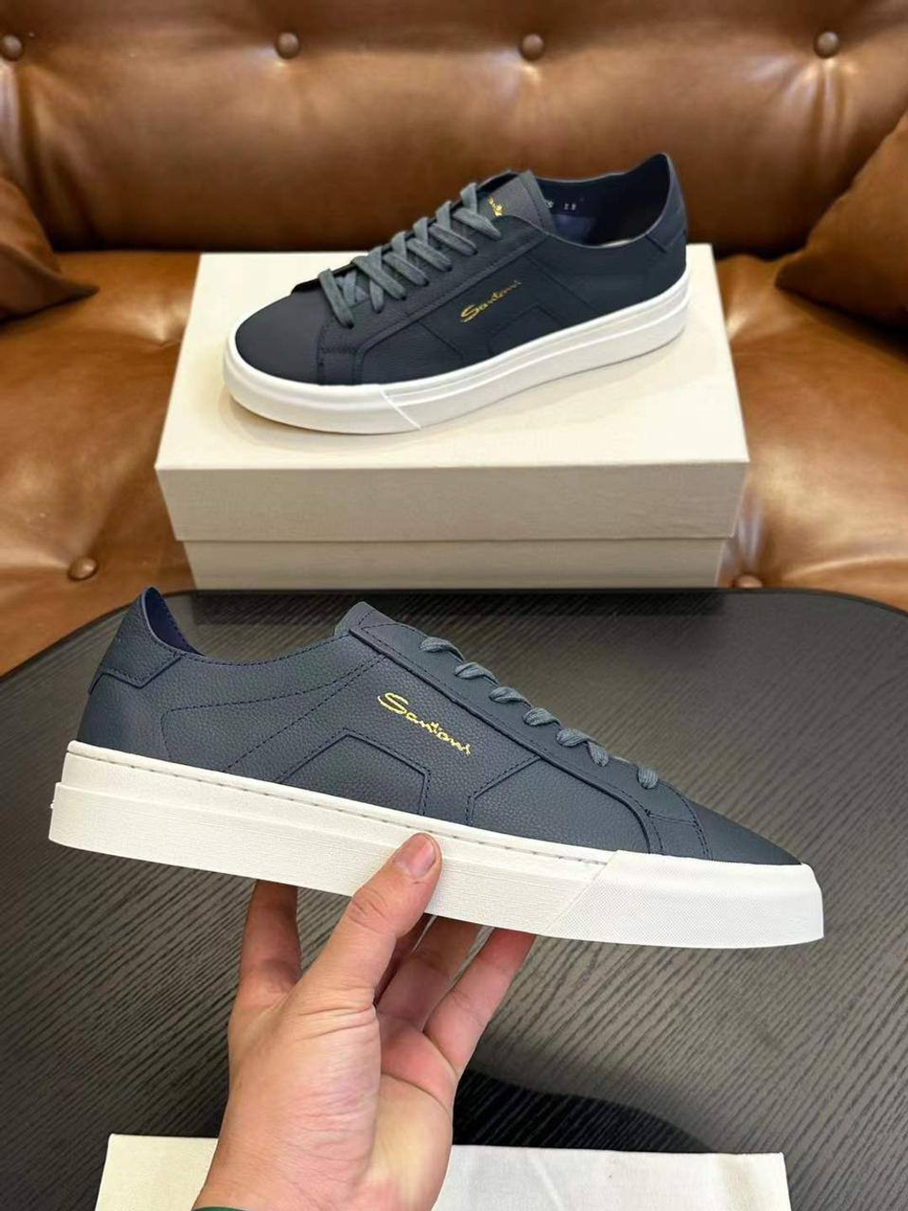 Кеды Santoni