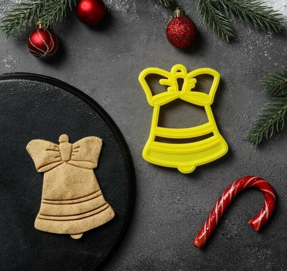 Форма для вырезки теста «Колокольчик»