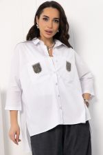 Рубашка Аристократка (белая) Б12826-10М LT Collection