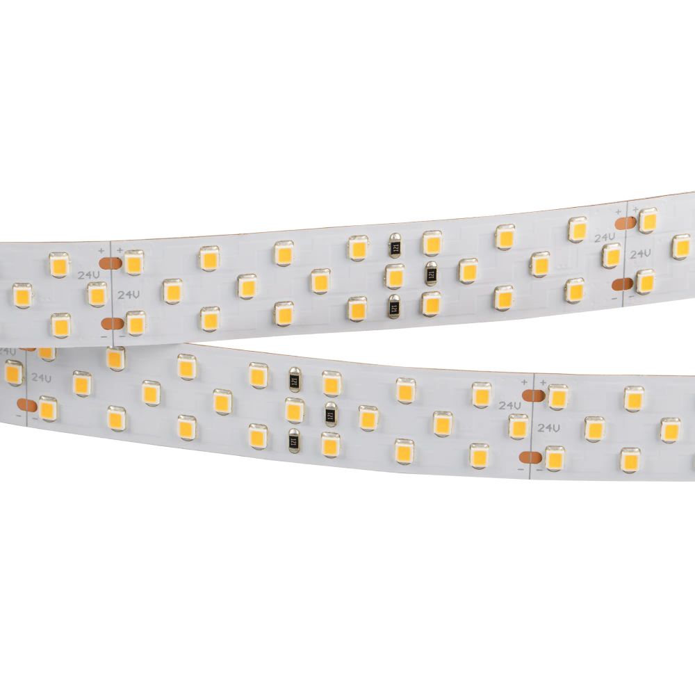 Светодиодная лента RT 2-5000 24V Day4000 3x2 (2835, 1260 LED, LUX) (Arlight, 27 Вт/м, IP20) 019926(B)