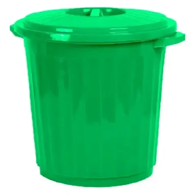 Бак 25л с крышкой (Зелёный) (комплект 10 шт)
