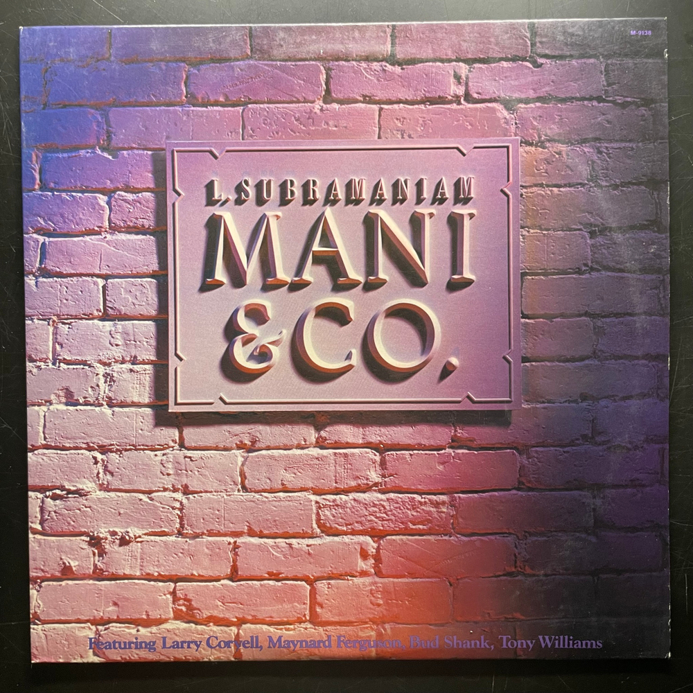 L. Subramaniam ‎– Mani & Co. (США 1986г.)