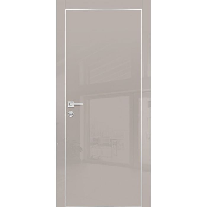 Межкомнатная дверь Graf HGX-1 Латте глянец (2000 х 800)