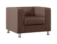 Мягкое кресло с подлокотниками Vilis VL-01 экокожа Oregon 26