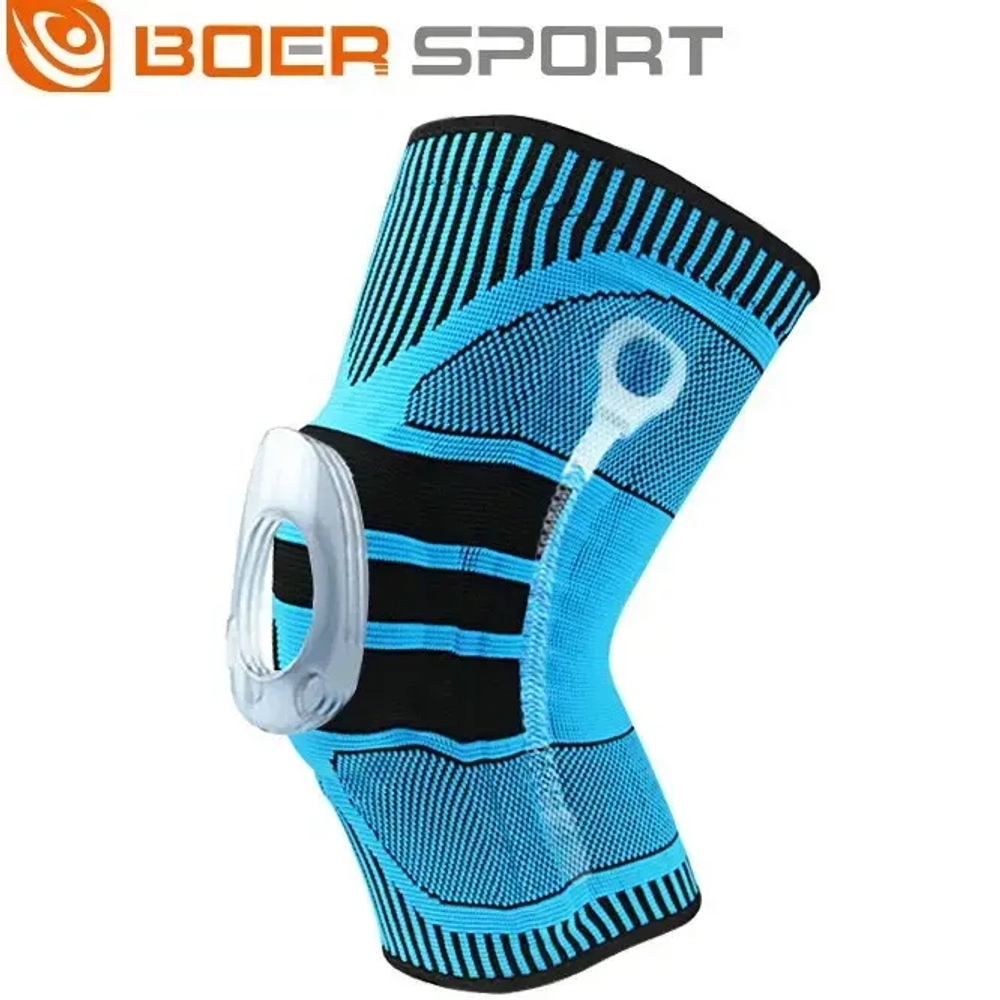 Наколенник спортивный, функциональный BS-7726, размер L, 1 шт