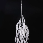 Гирлянда хвойная «Лесные лапки» 1,5 м резина (35 веток), Белый