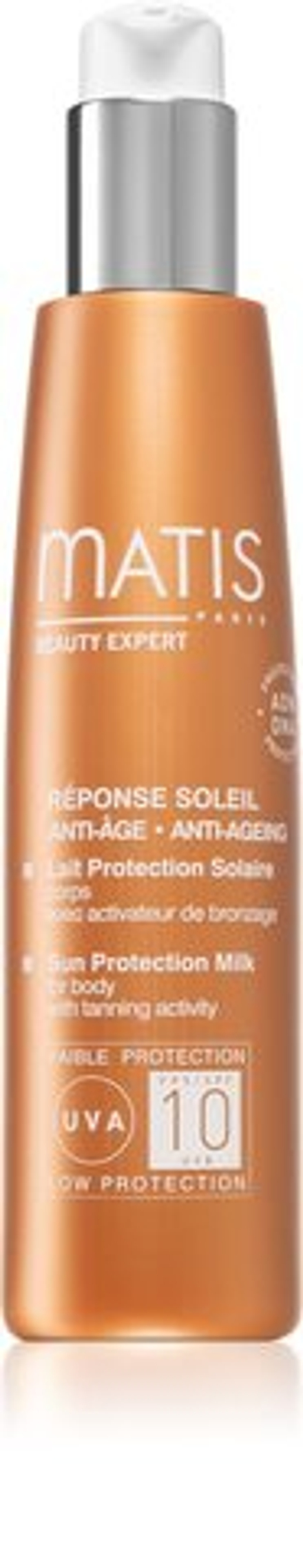 MATIS Paris Reponse Soleil Sun Protection Milk - солнцезащитный лосьон SPF 10 /   150  ml  / GTIN 3579200364511