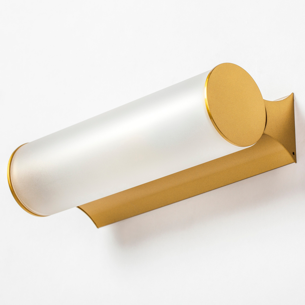 801813 Светильник настенный BLANDA 1х40W E14 ЗОЛОТО/БЕЛЫЙ