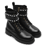 Кожаные ботильоны Love Moschino - черный(JA24235G0LIA0)