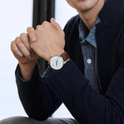 ZEPPELIN Automatic Mechanical Movement Men"s Watches Watch Mother of Pearl Color Watch Dial