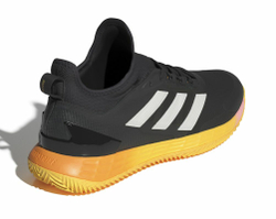 Мужские кроссовки теннисные Adidas Adizero Ubersonic 4.1 M Clay - black/orange/yellow