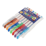 Набор цветных гелевых ручек с ароматом, 8 цветов, в ПВХ пенале