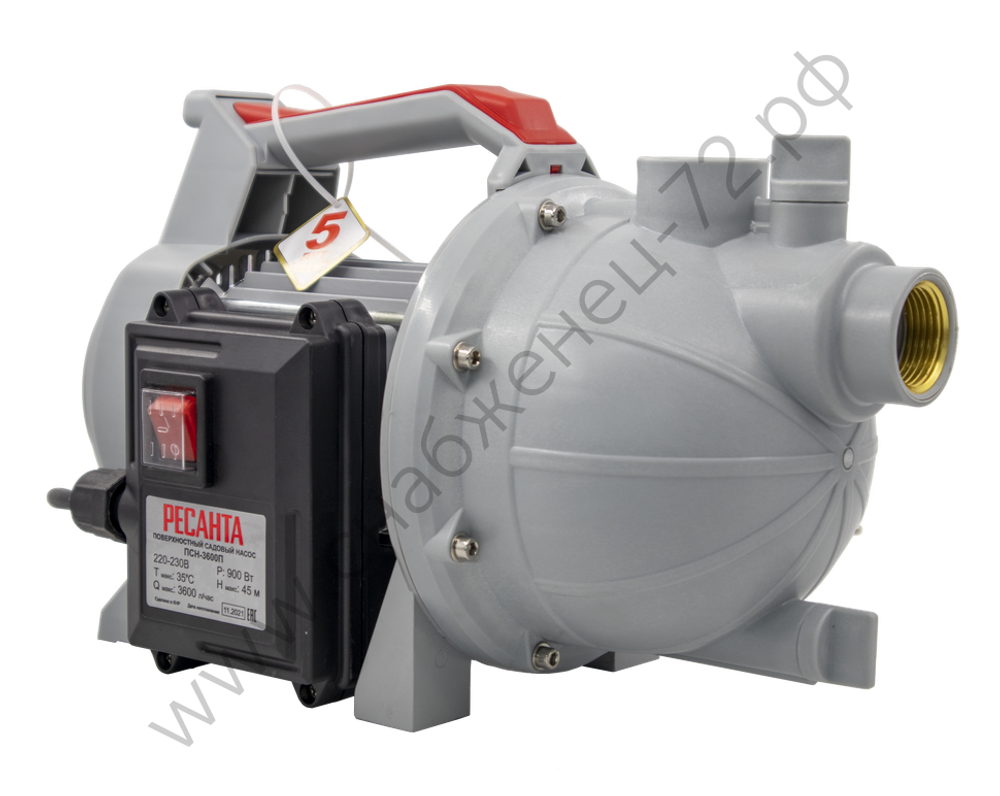 Поверхностный насос Ресанта ПСН-3600П