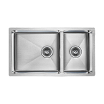 Мойка кухонная Paulmark AXEL PM227844-BS брашированная нерж.сталь