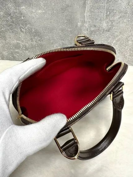 Сумка Louis Vuitton Alma темно-коричневый