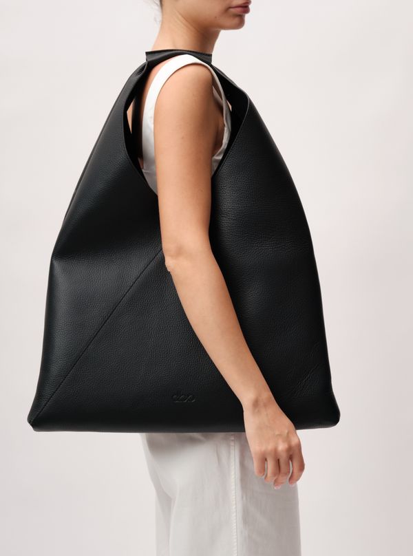 Кожаная сумка Luna DBR 31373 черный