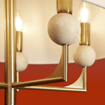 Люстра на штанге Freya Riley FR2043CL-05BS1