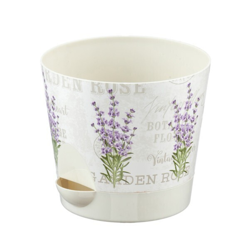 Кашпо НИКА ДЕКО D120мм 0,8л с прикорневым поливом М3076