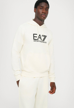 EA7 Emporio Armani Толстовка с капюшоном - Чёрный